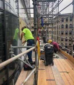 scaffolding at one dalton